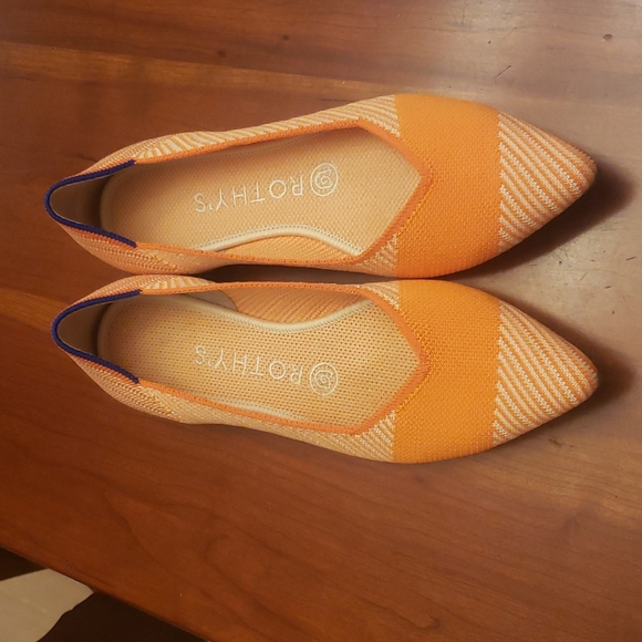 Orange sherbert Rothy's size 7.5 - Picture 2 of 6